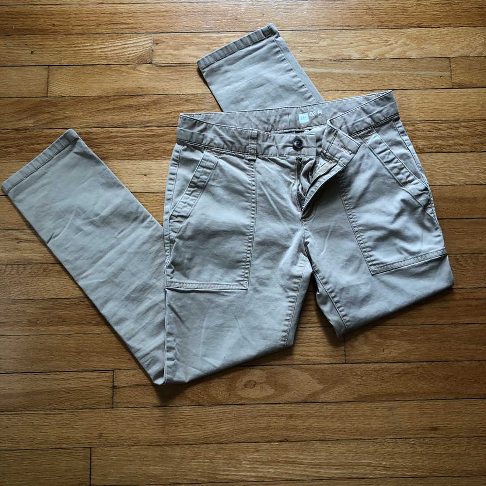 GAP beige pants size 2 R